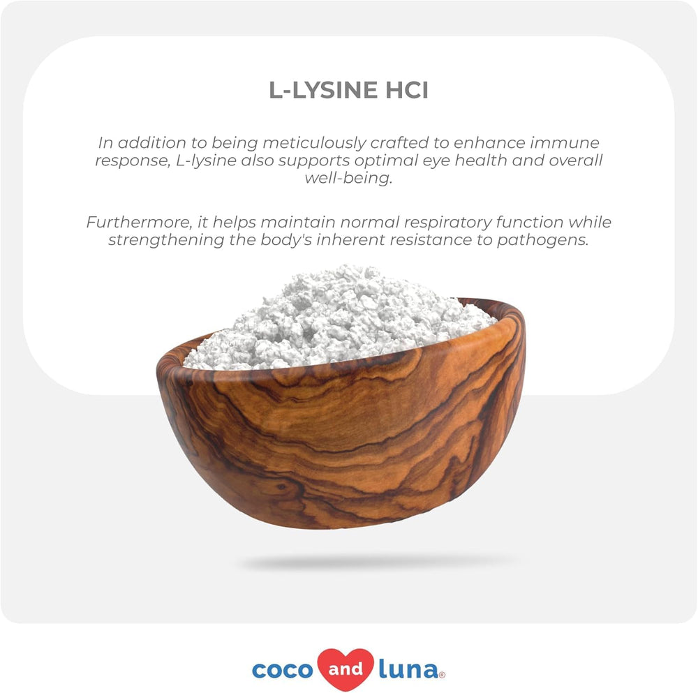 Coco and Luna scoop next to label highlighting guaranteed quality