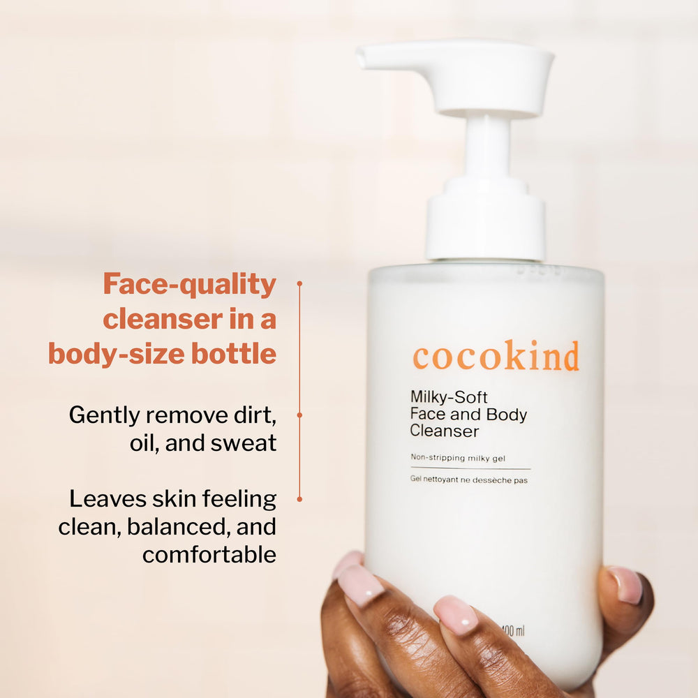 Cocokind etiqueta con ingredientes resaltando ceramidas y glicerina