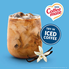 Coffee mate detalle etiqueta French Vanilla identifica sabor