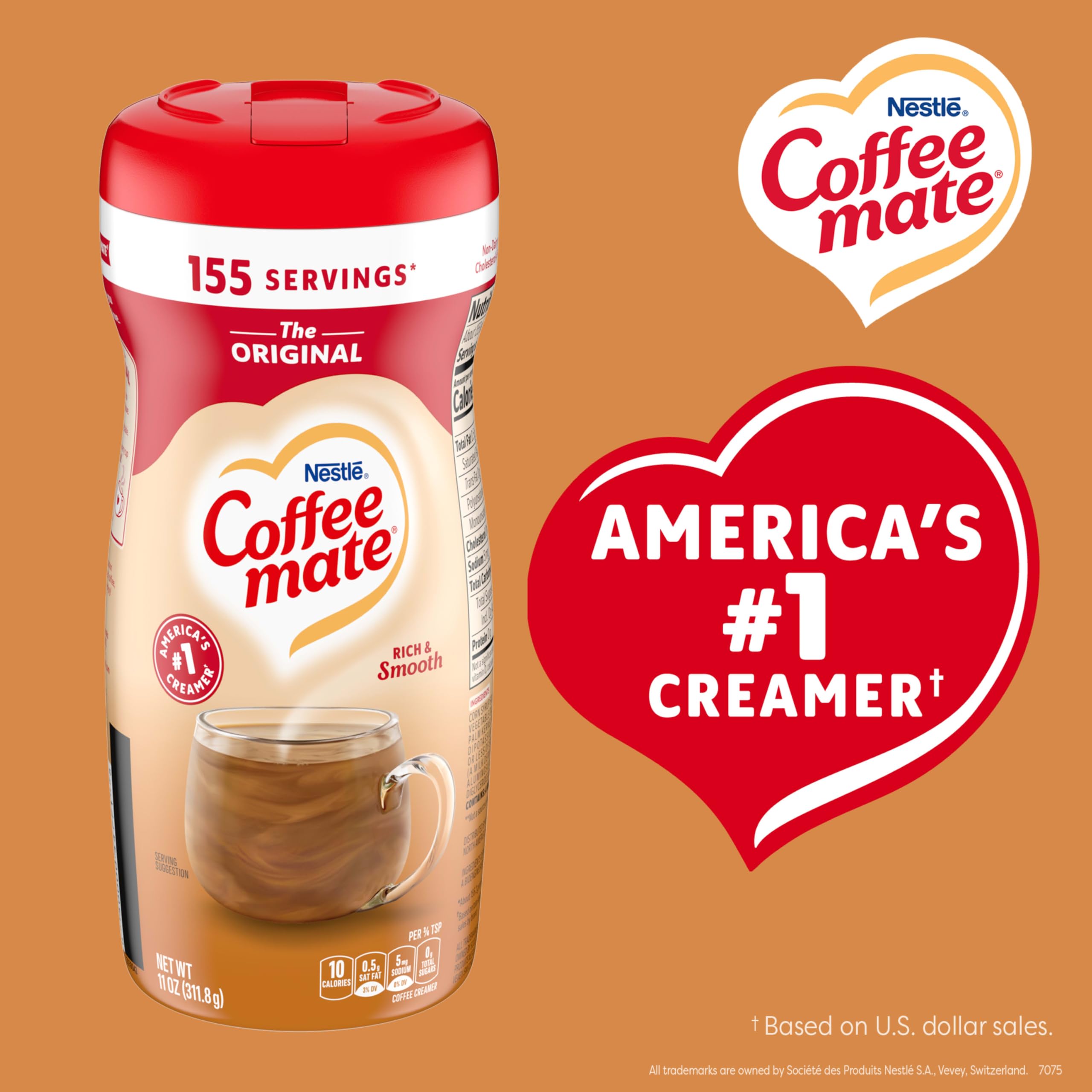 Coffee Mate en estación de café profesional para servicio eficiente