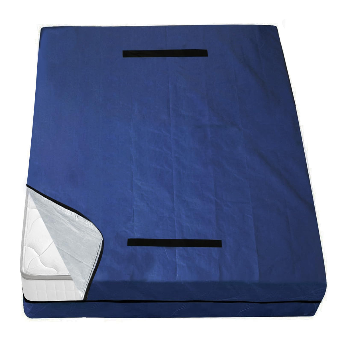 Coldwind funda frontal para colchón Queen mostrando protección completa