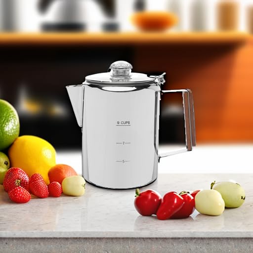 COLETTI Bozeman comparación de tamaño que indica capacidad 9 tazas