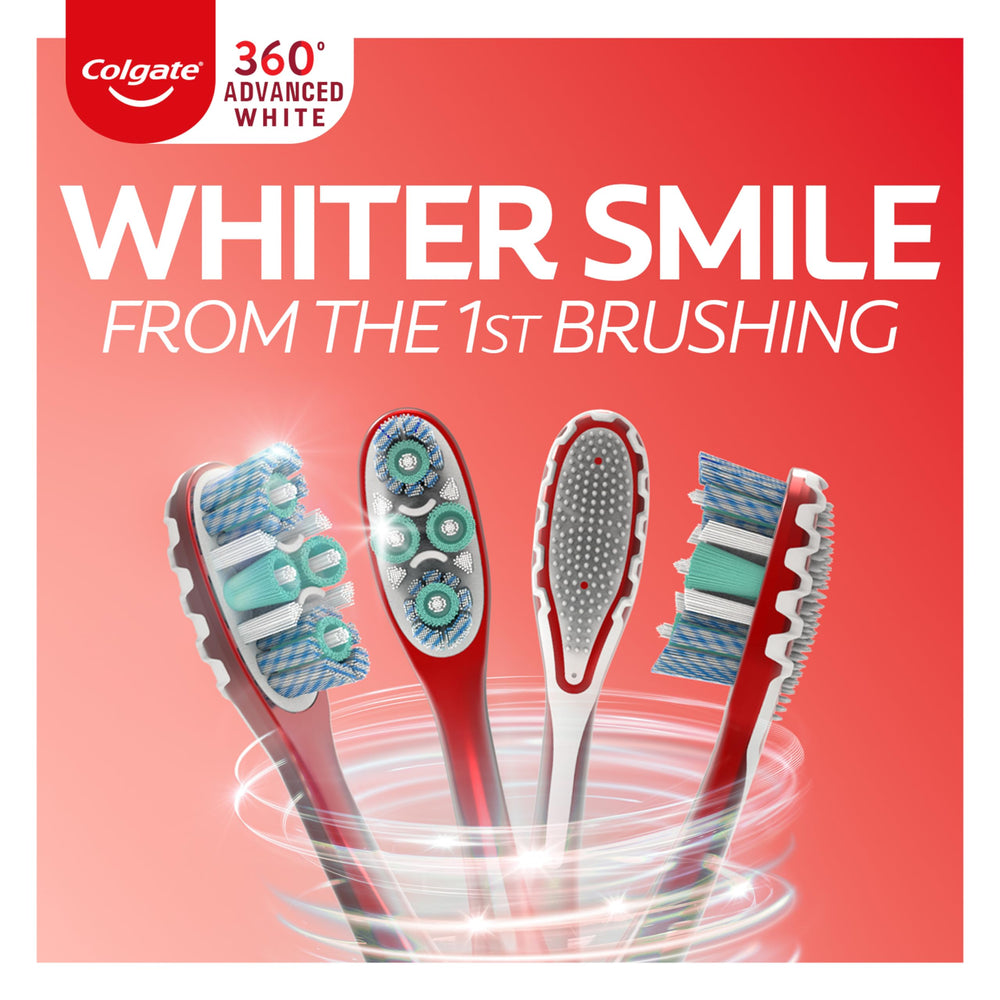 Colgate detalle del cabezal mostrando limpieza precisa