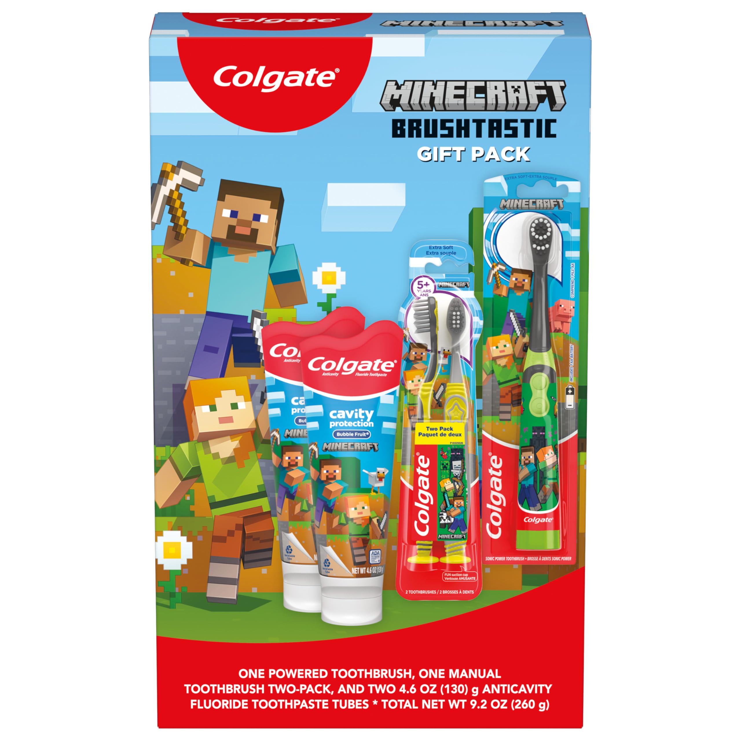 Colgate niño usando el cepillo en el baño promoviendo hábito diario