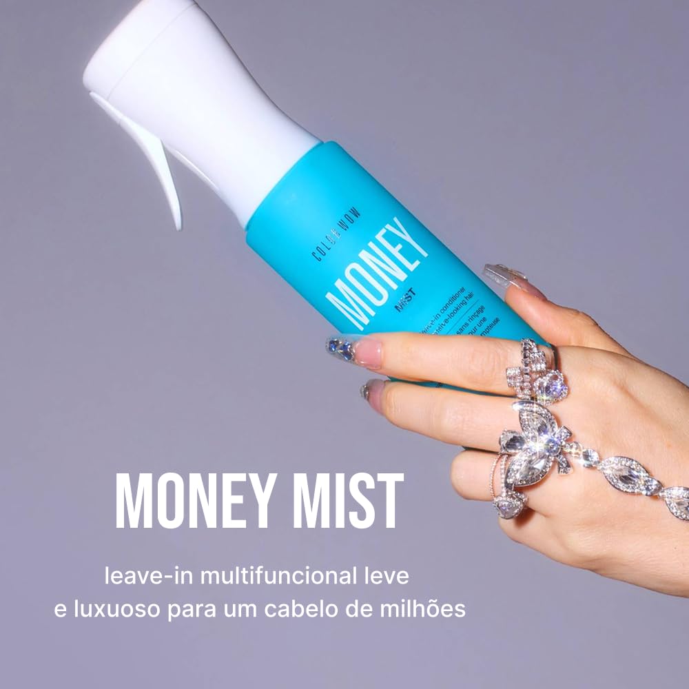COLOR WOW primer plano de la niebla ligera y textura del producto