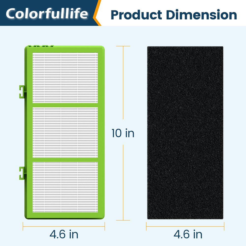Colorfullife vista del contenido del paquete, repuestos suficientes para varios cambios