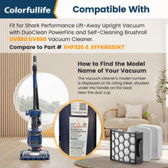 Colorfullife primer plano del filtro HEPA H12 destacando filtrado fino