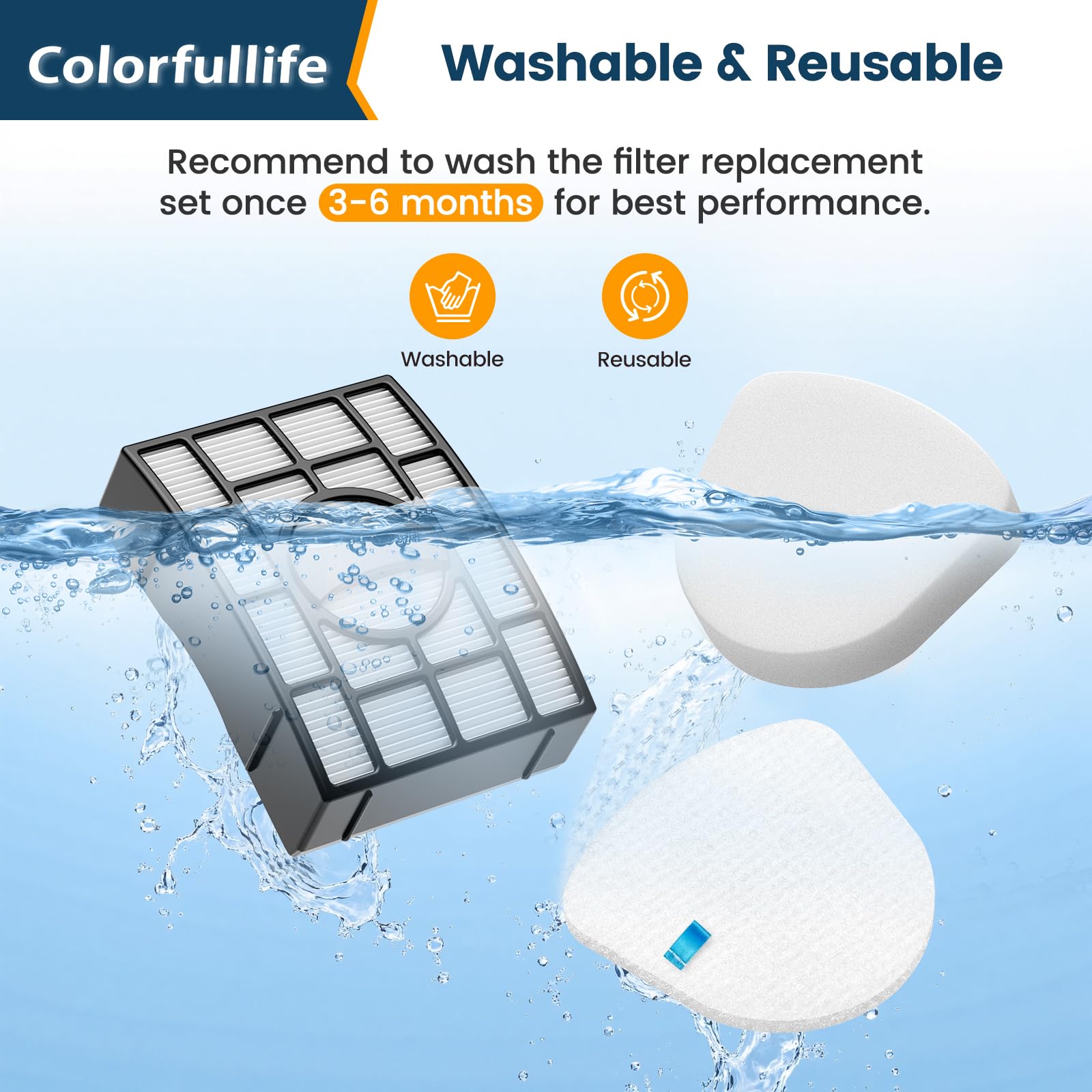 Colorfullife comparación de tamaño para identificar compatibilidad fácil