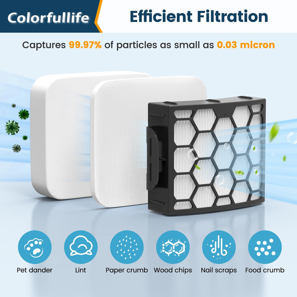 Colorfullife filtros instalados en aspiradora Shark demostrando facilidad