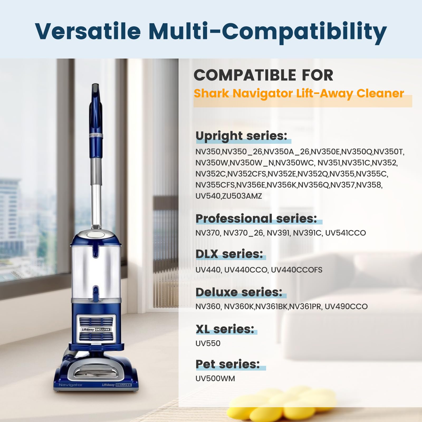 Colorfullife primer plano del filtro HEPA H13, alta eficiencia para aire más limpio