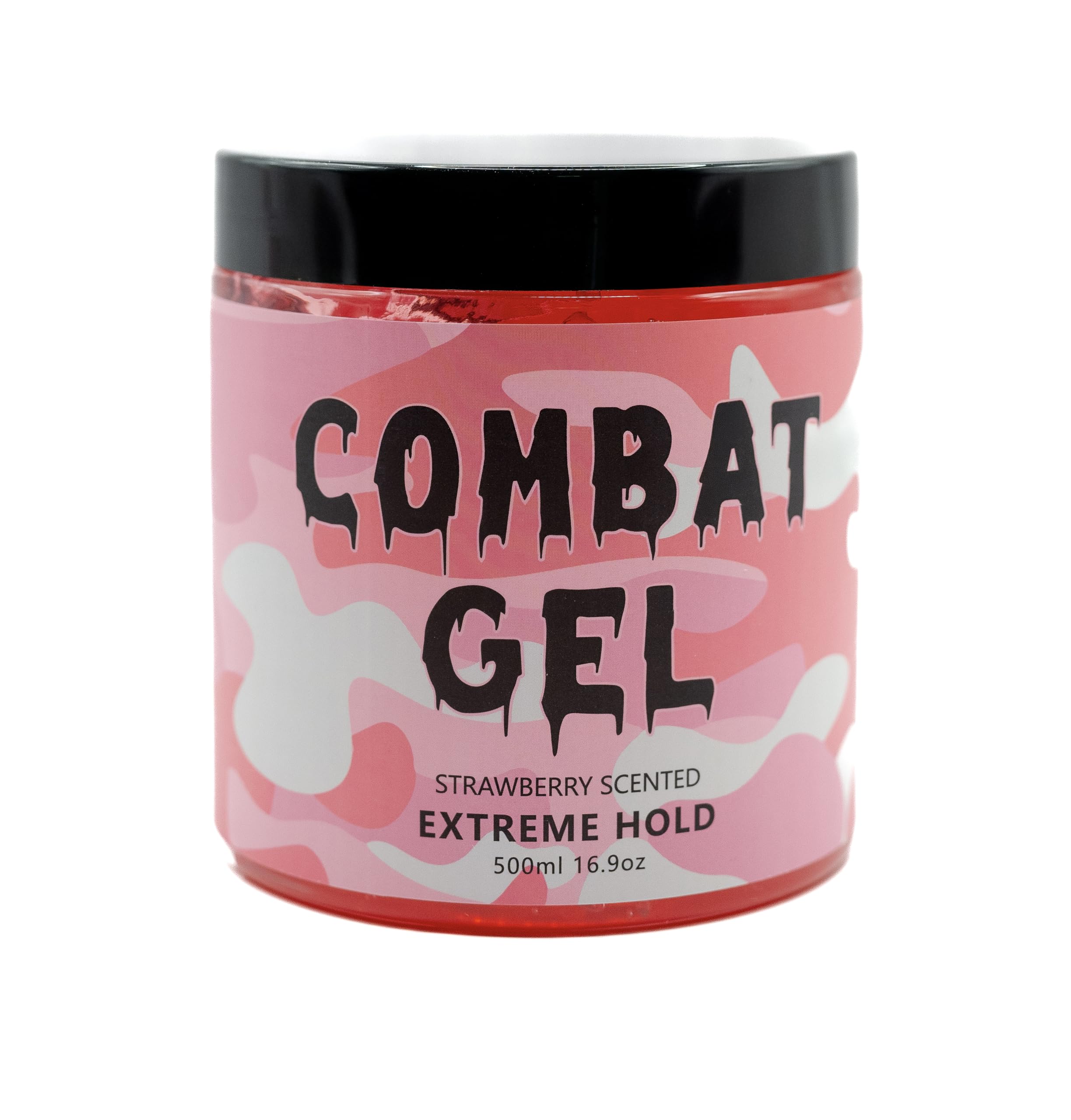 Combat Gel textura densa en mano mostrando control y brillo