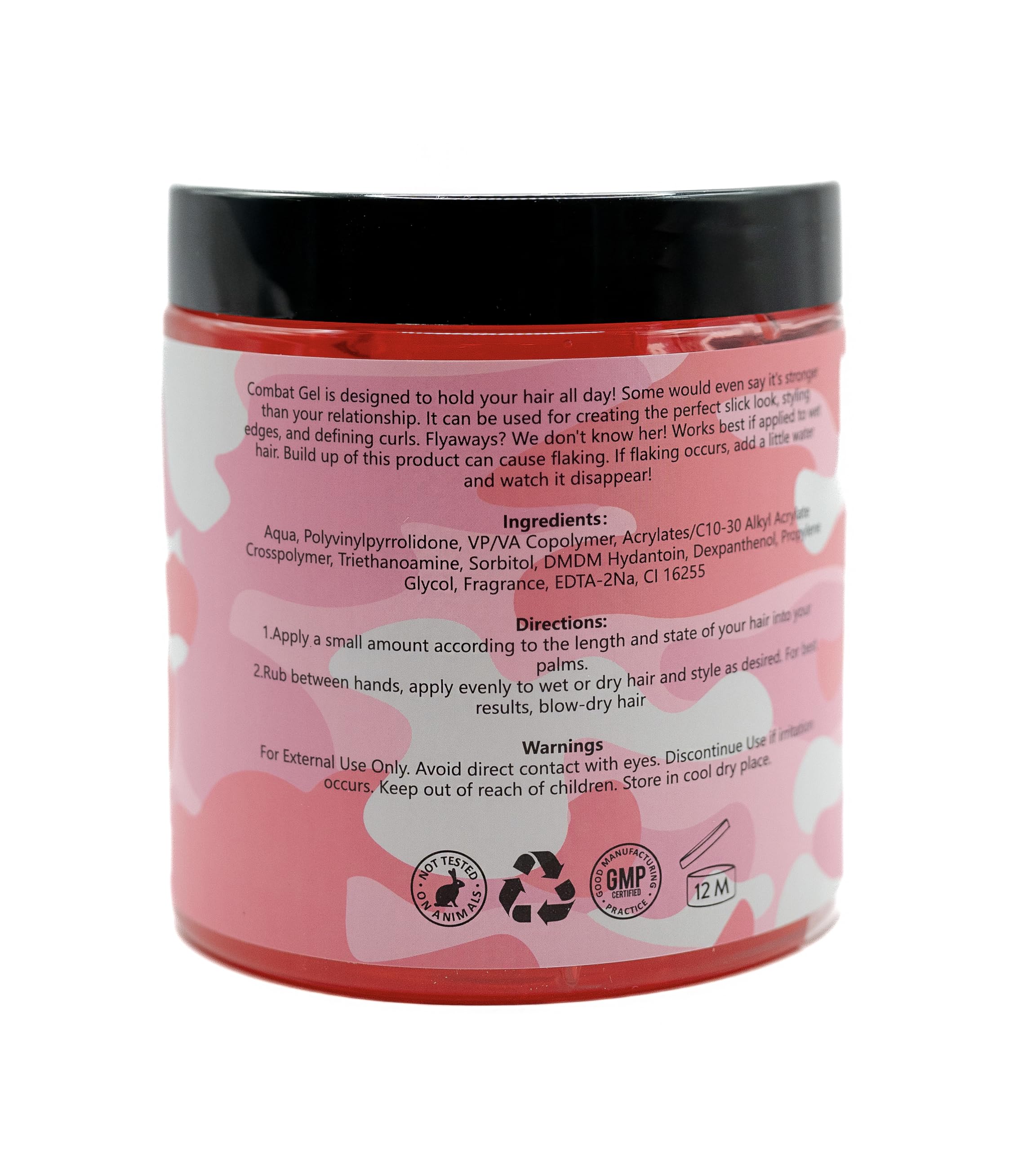 Combat Gel en uso peinando edges y rizos en ambiente familiar