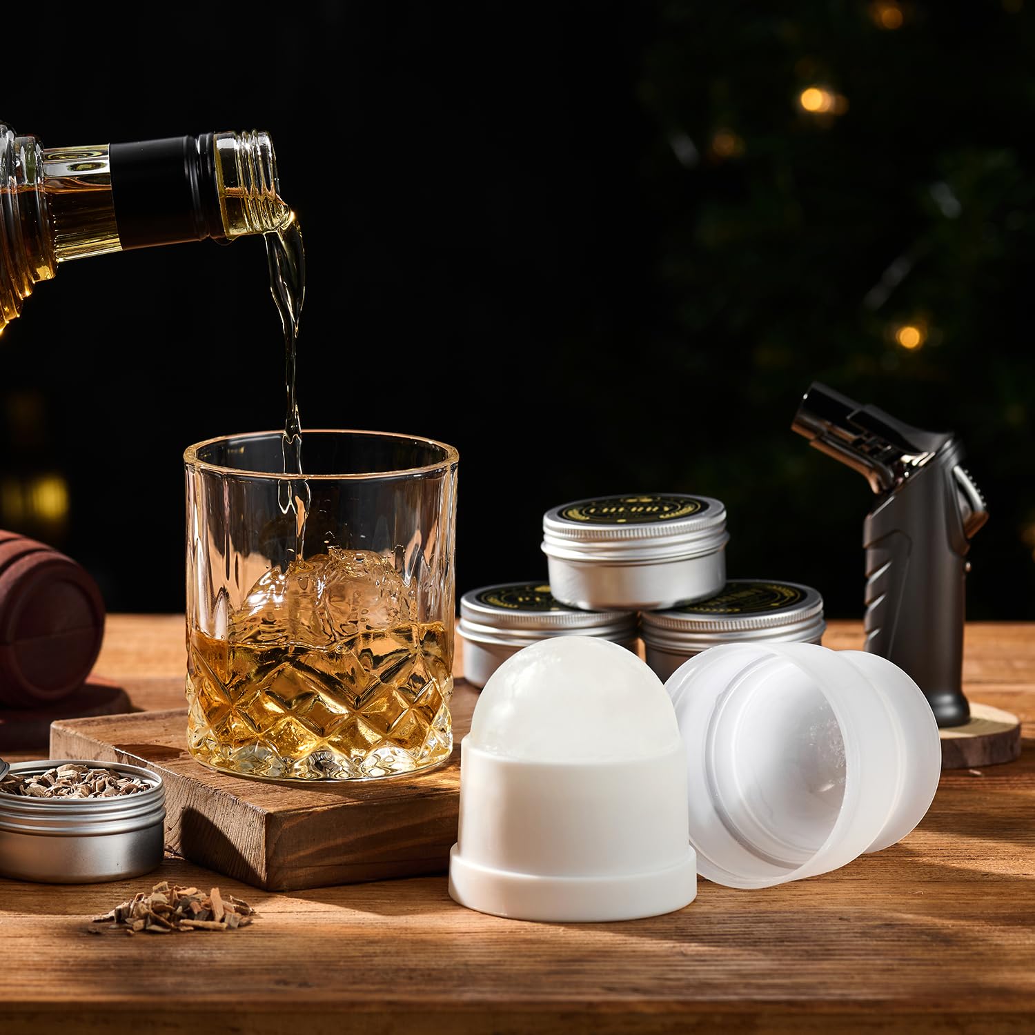ComboJoy dos vasos con esferas de hielo mostrando presentación y control de temperatura