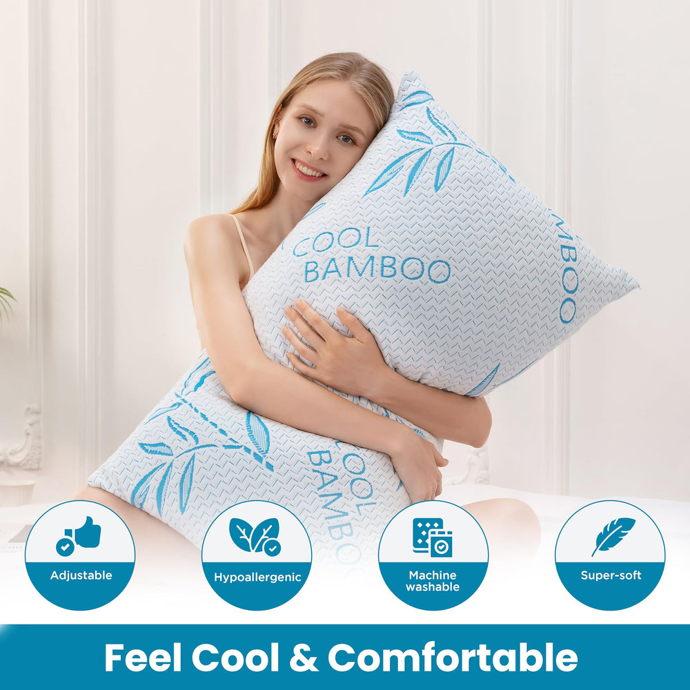 ComfySleep primer plano de espuma desmenuzada demostrando adaptabilidad y alivio