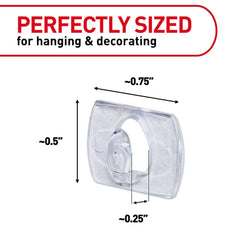 Command clip primer plano detalle transparente y perfil discreto