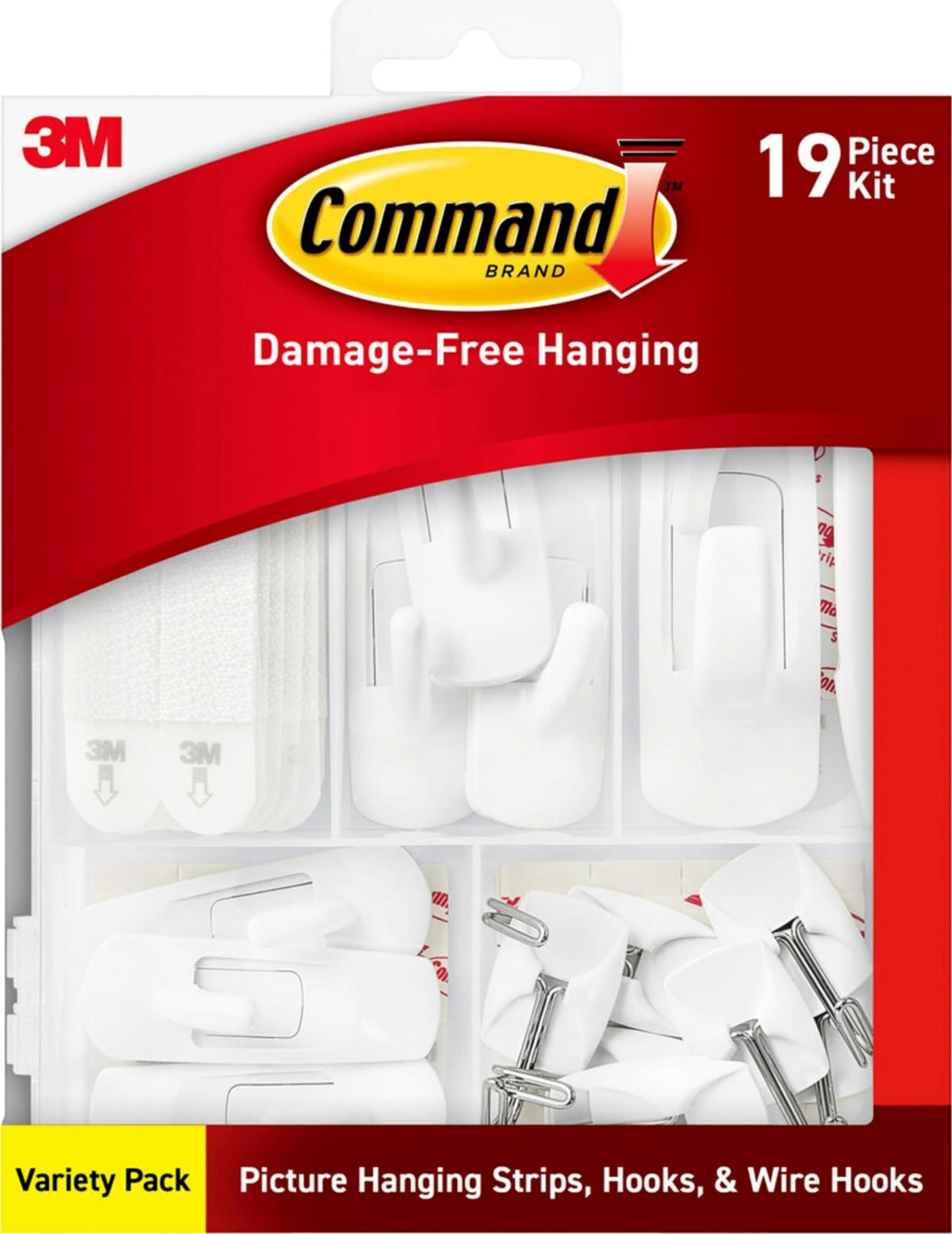 Command empaque frontal mostrando variedad y organización