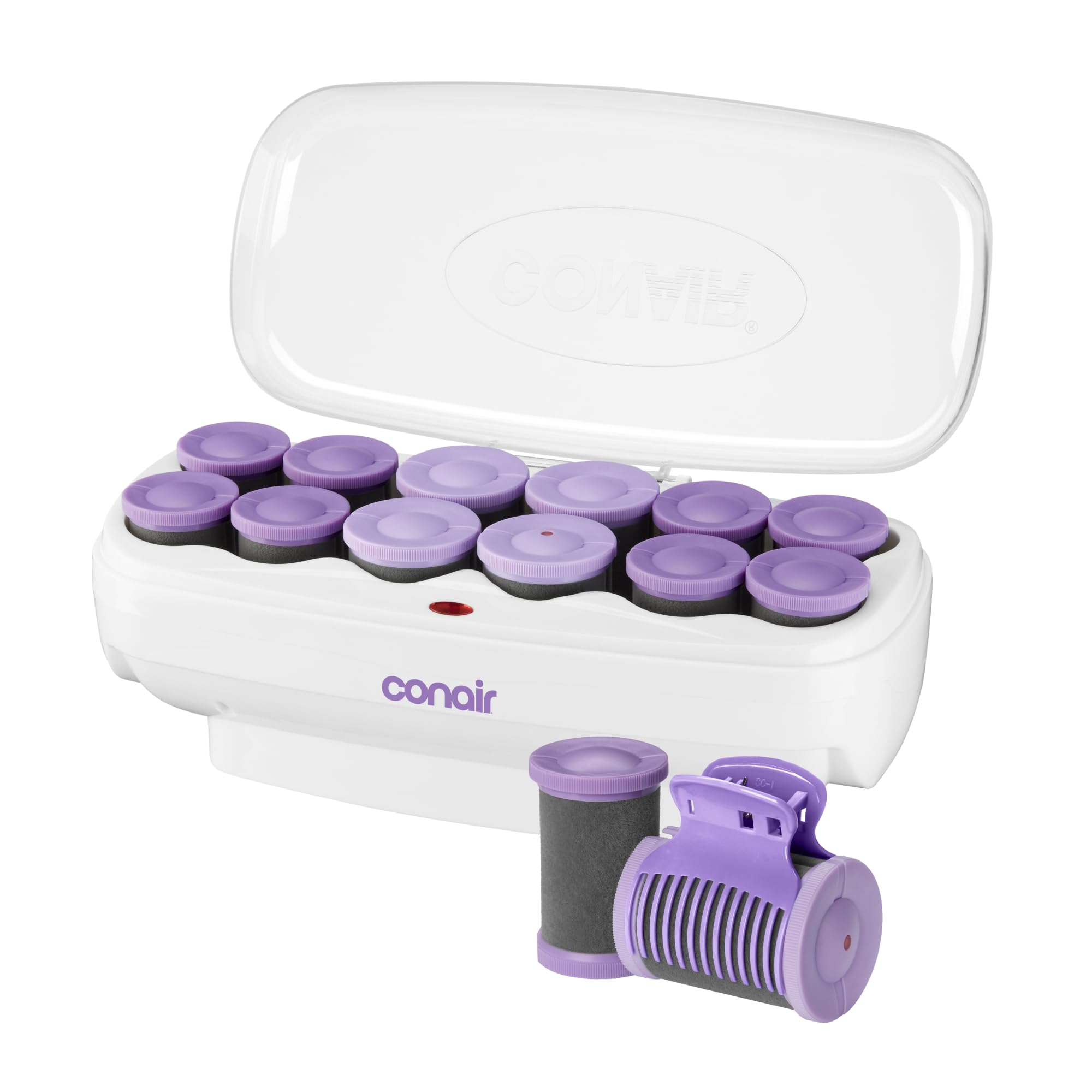 Conair frente del empaque mostrando set lavanda y beneficios rápidos