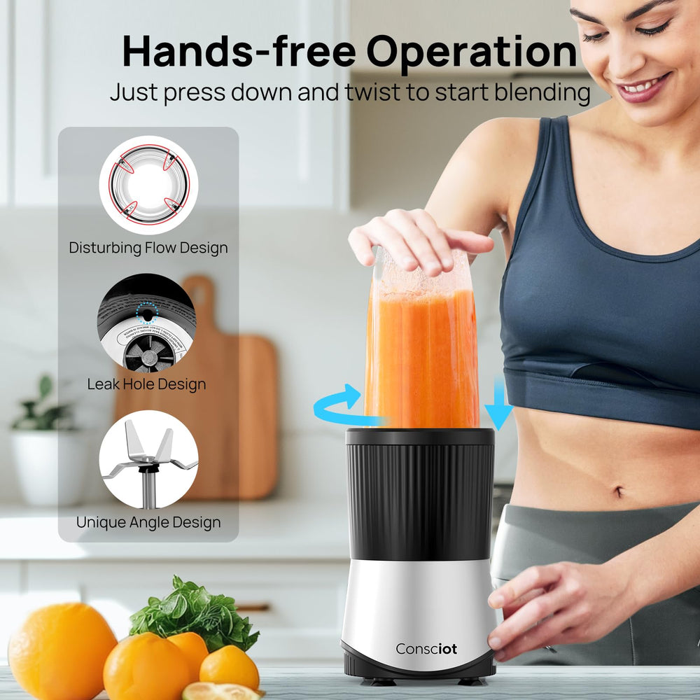Consciot vasos 700ml 500ml 300ml, opciones para porciones personales