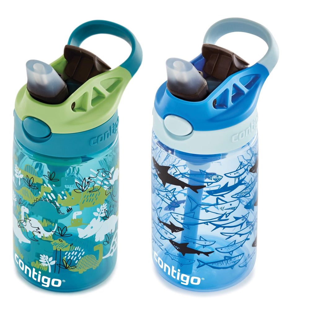 Contigo Aubrey junto a una mochila infantil para comparar tamaño y portabilidad