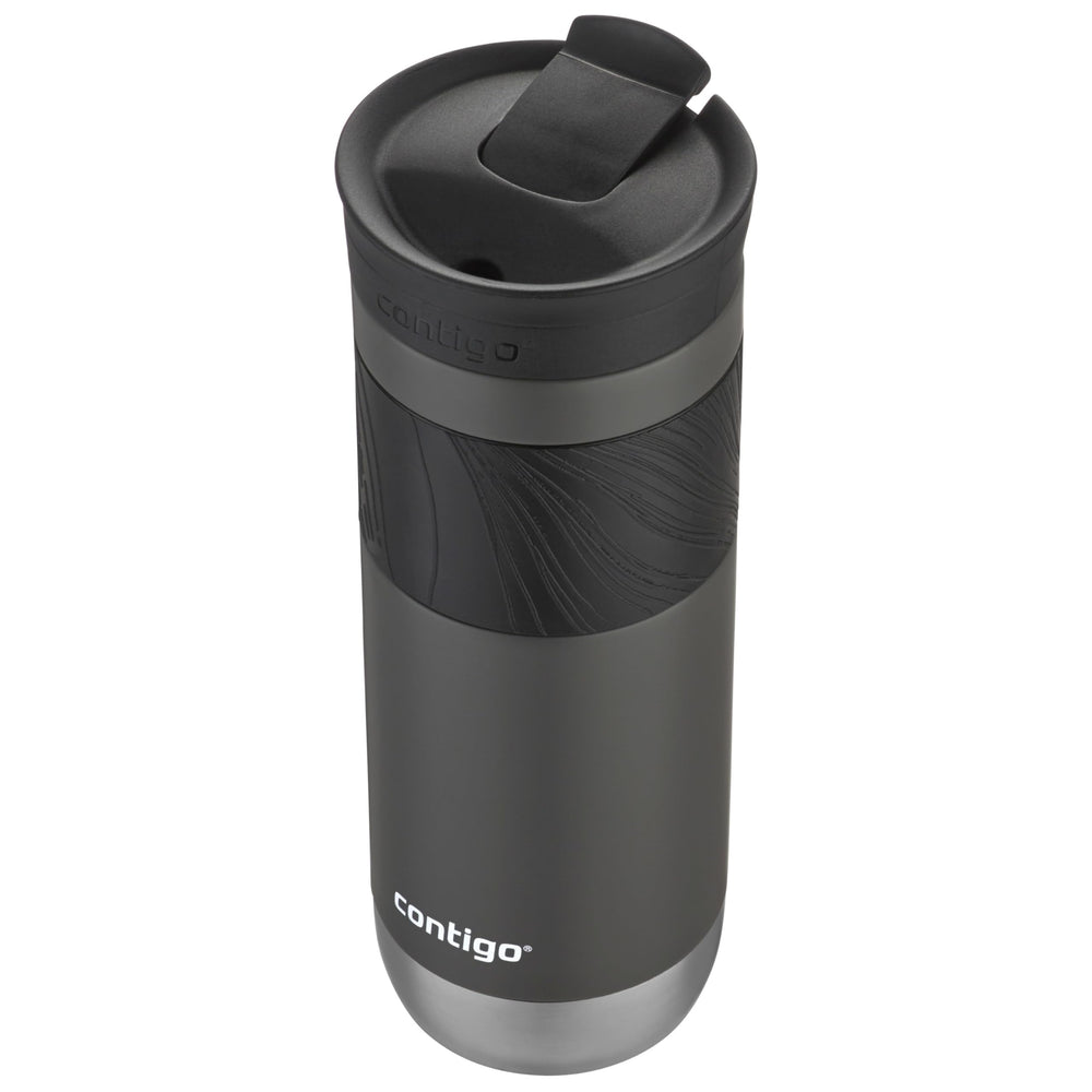 Contigo Byron 2.0 en portavasos de coche demostrando compatibilidad y conveniencia
