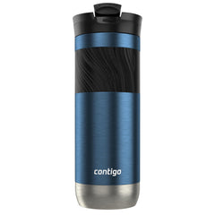 Contigo Byron tapa SnapSeal demostrando cierre a prueba de derrames