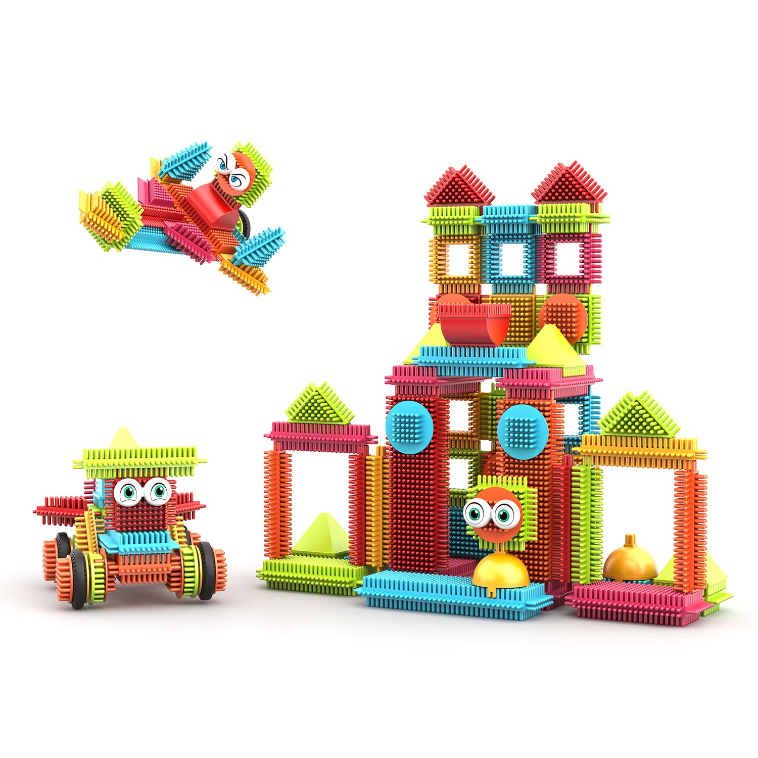 Contixo niños en aula usando set para actividades grupales