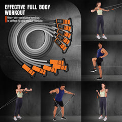 COOBONS FITNESS bandas de colores por nivel de resistencia para progresión visual