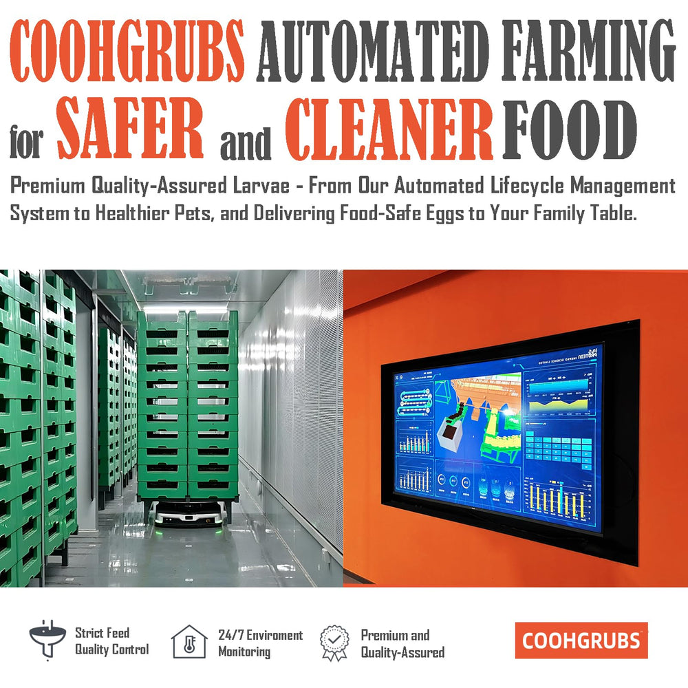 COOHGRUBS resealable inner bag open to preserve freshness and prevent moisture