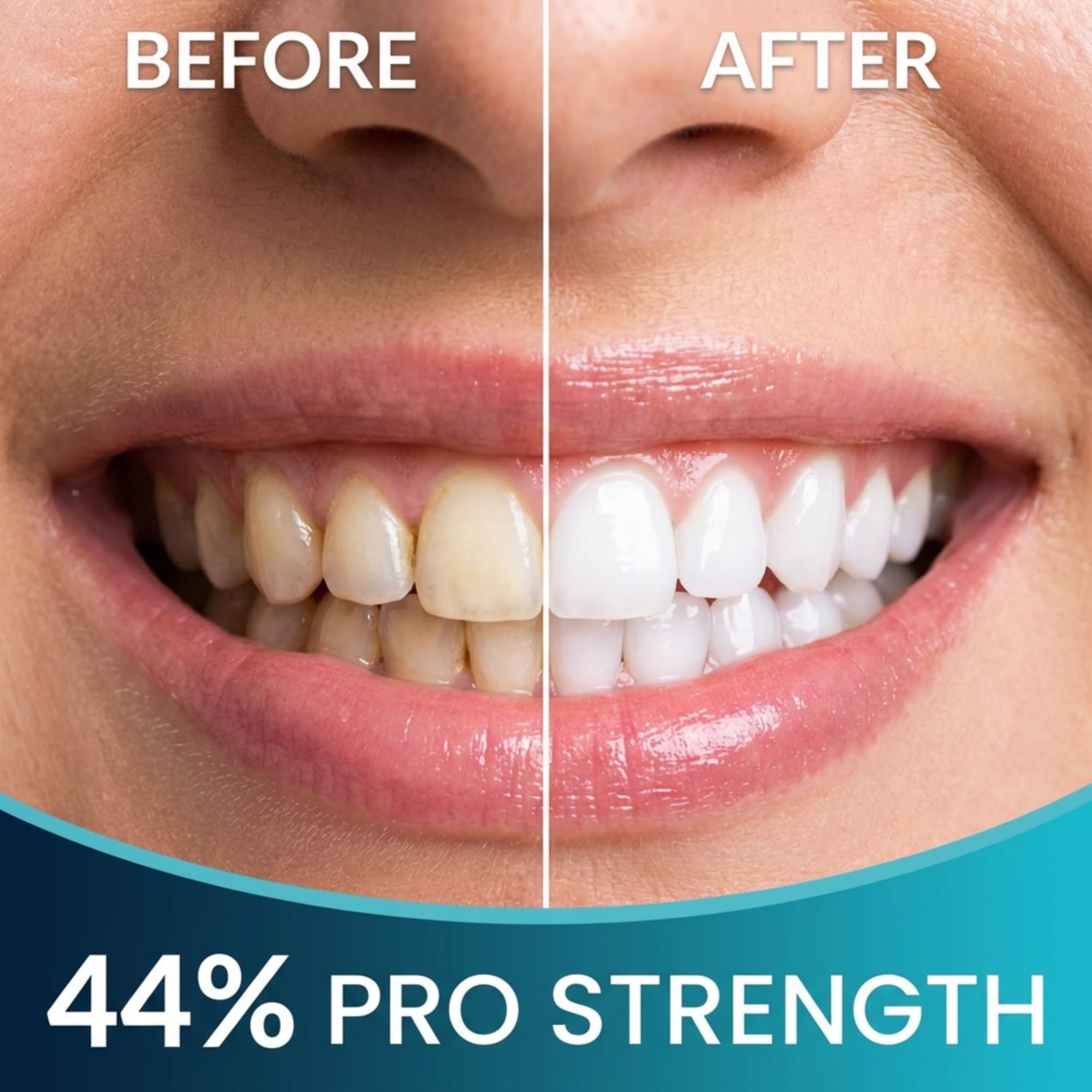 Cool Teeth Whitening aplicación en baño con bandeja para uso doméstico cómodo