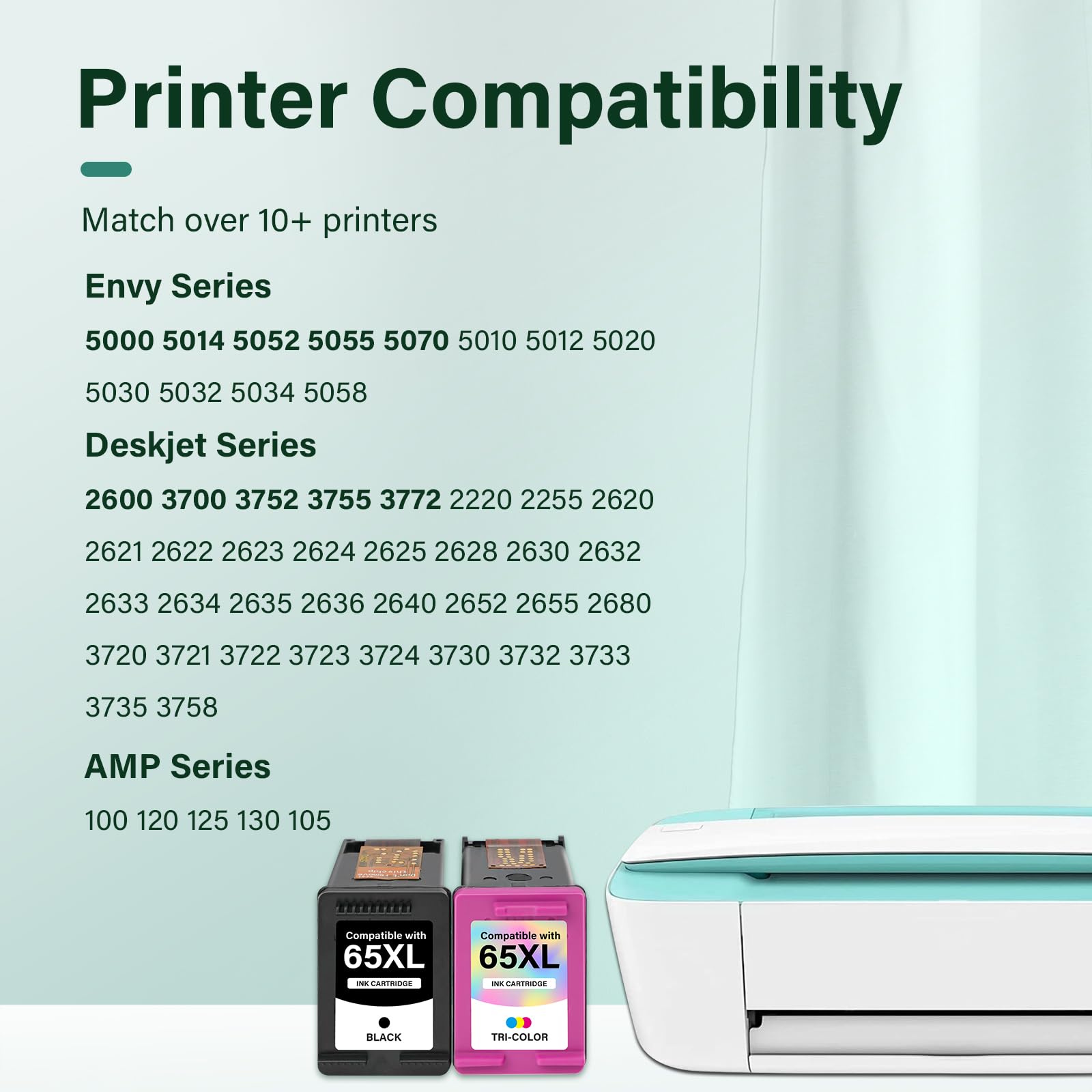 Cool Toner cartucho negro 65XL primer plano con chip visible y fiabilidad