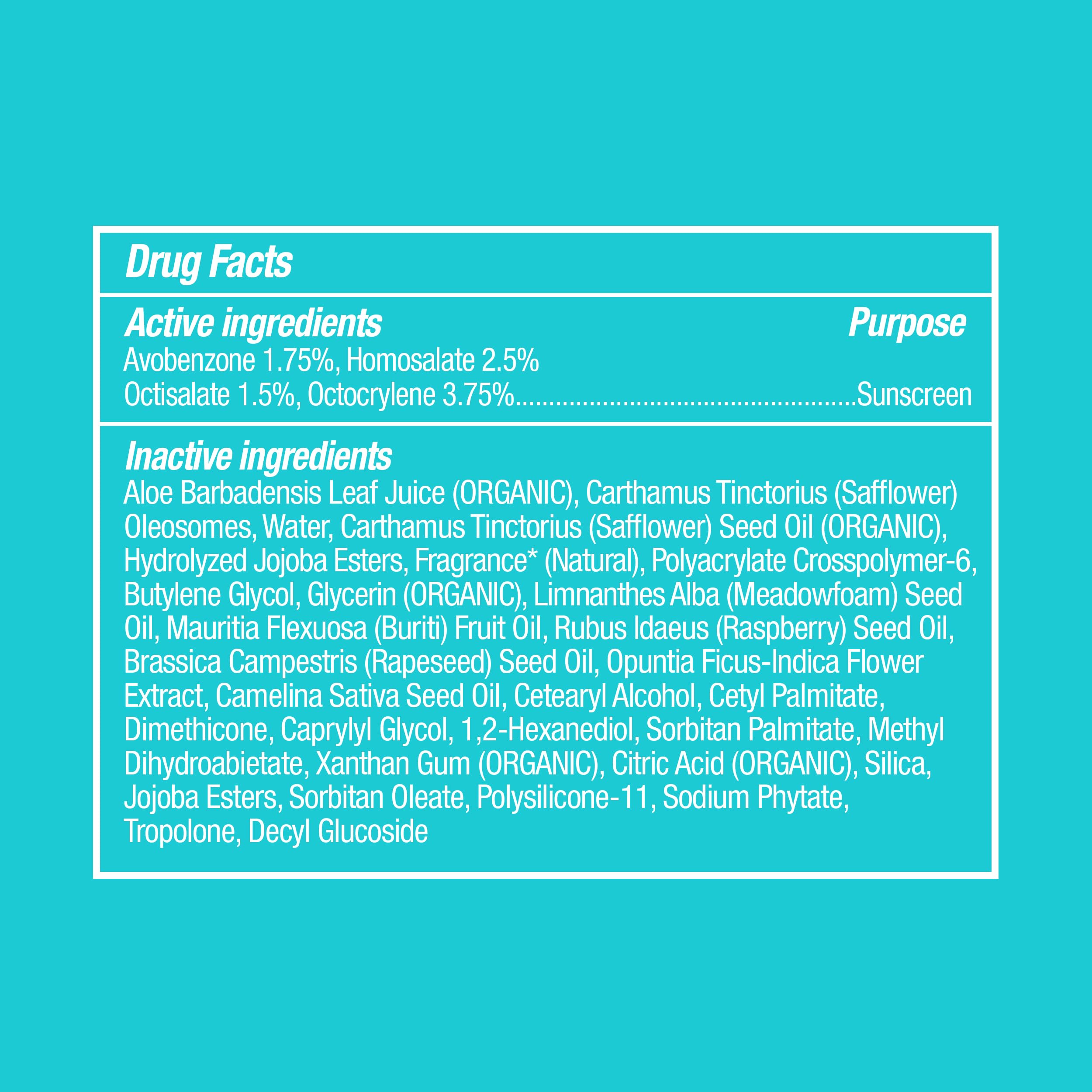 COOLA primer plano aroma coco tropical, fragancia fresca y natural
