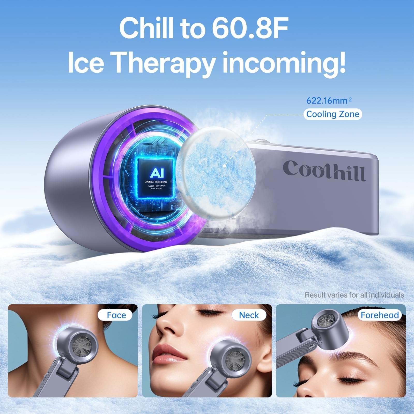 Coolhill Pro colgado al cuello ofrece manos libres y frescor
