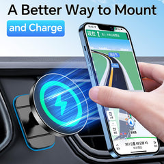 Coolpow cargador cargando iPhone, carga rápida y navegación segura