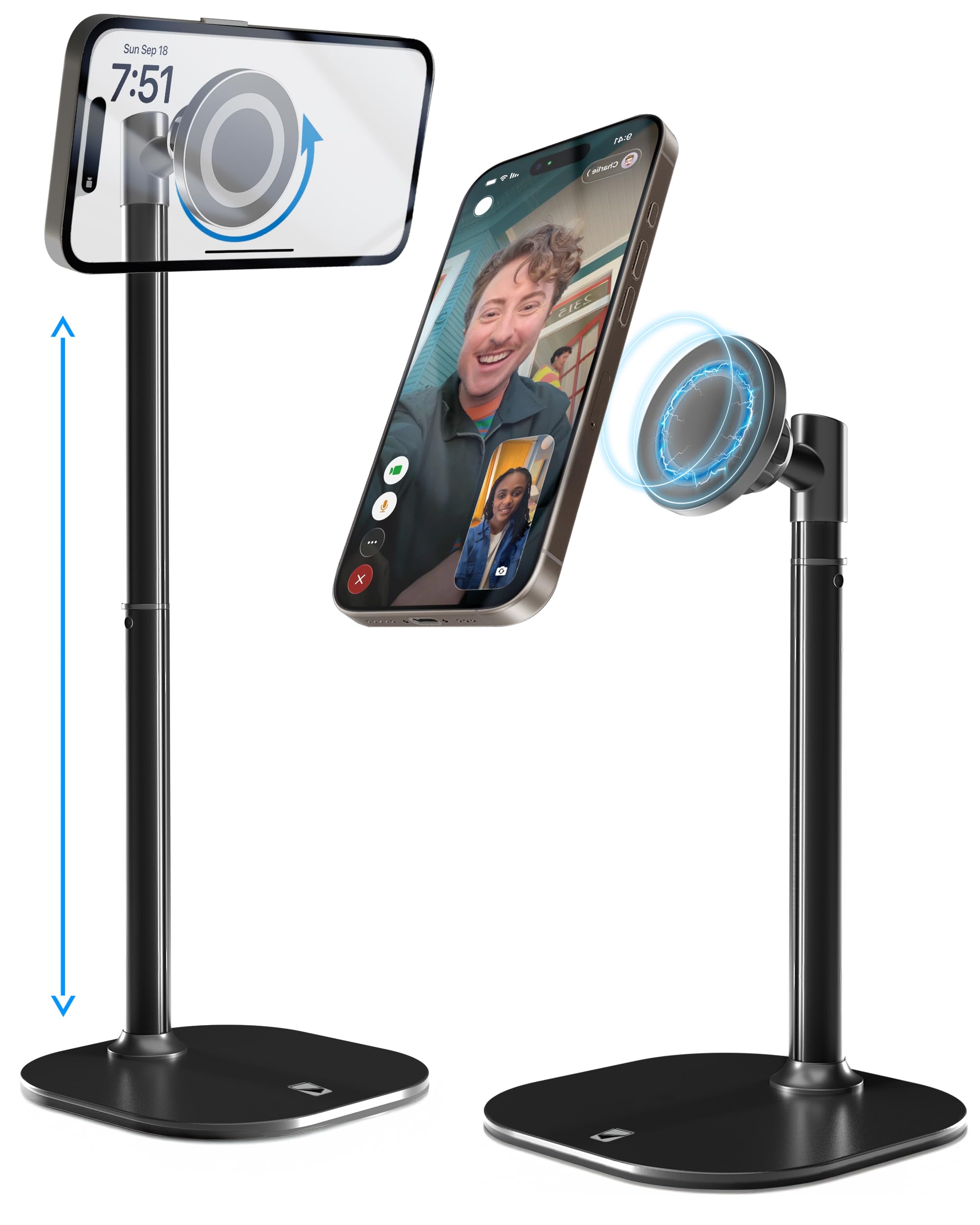 COOPER MagStand vista frontal mostrando diseño estable