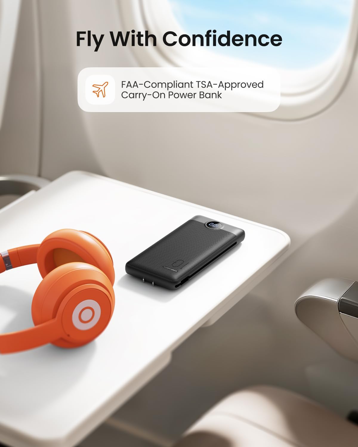 Coowisty next to smartphone showing scale and portable convenience