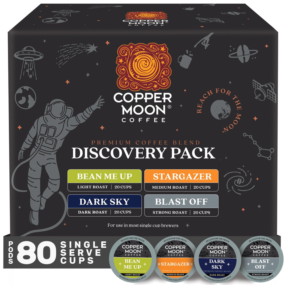 Copper Moon frente del paquete mostrando variedad y cantidad