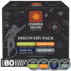 Copper Moon frente del paquete mostrando variedad y cantidad