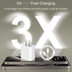 Coreykin cable MFi detalle del conector y revestimiento resistente