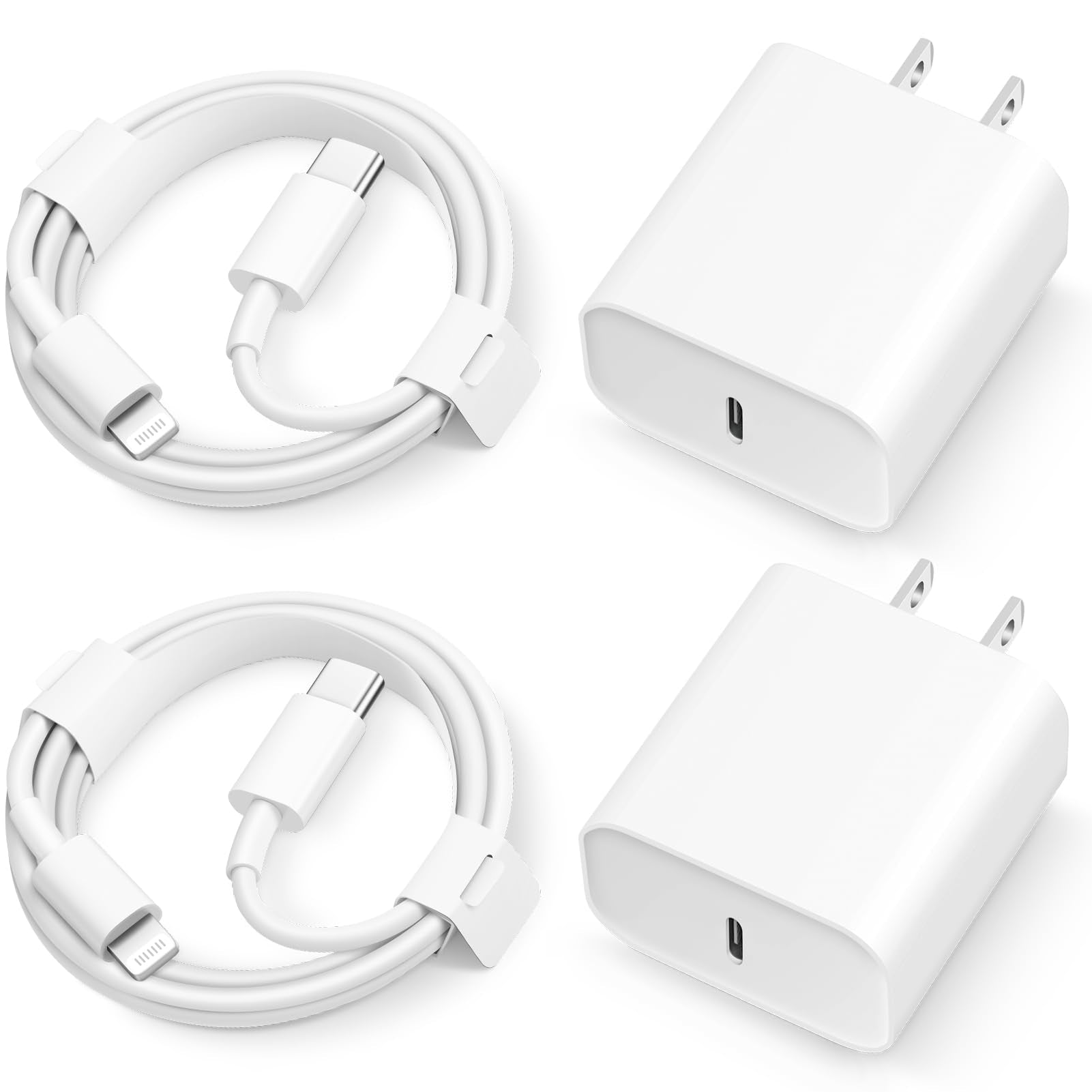Coreykin adaptador 20W frontal con diseño compacto y carga rápida