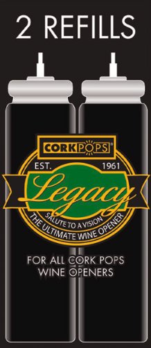 Cork Pops detalle de cartucho y medida de 4 pulgadas para fácil instalación