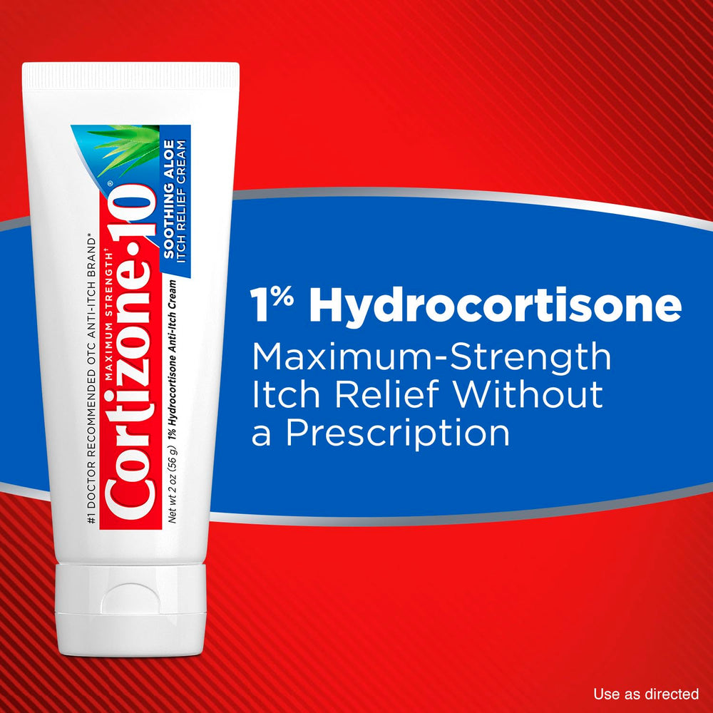 Cortizone 10 pack de cuatro tubos listo para botiquín y actividades al aire libre