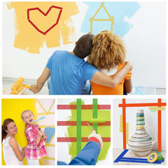 COSIMIXO cinta en uso decorando aula con colores para organización