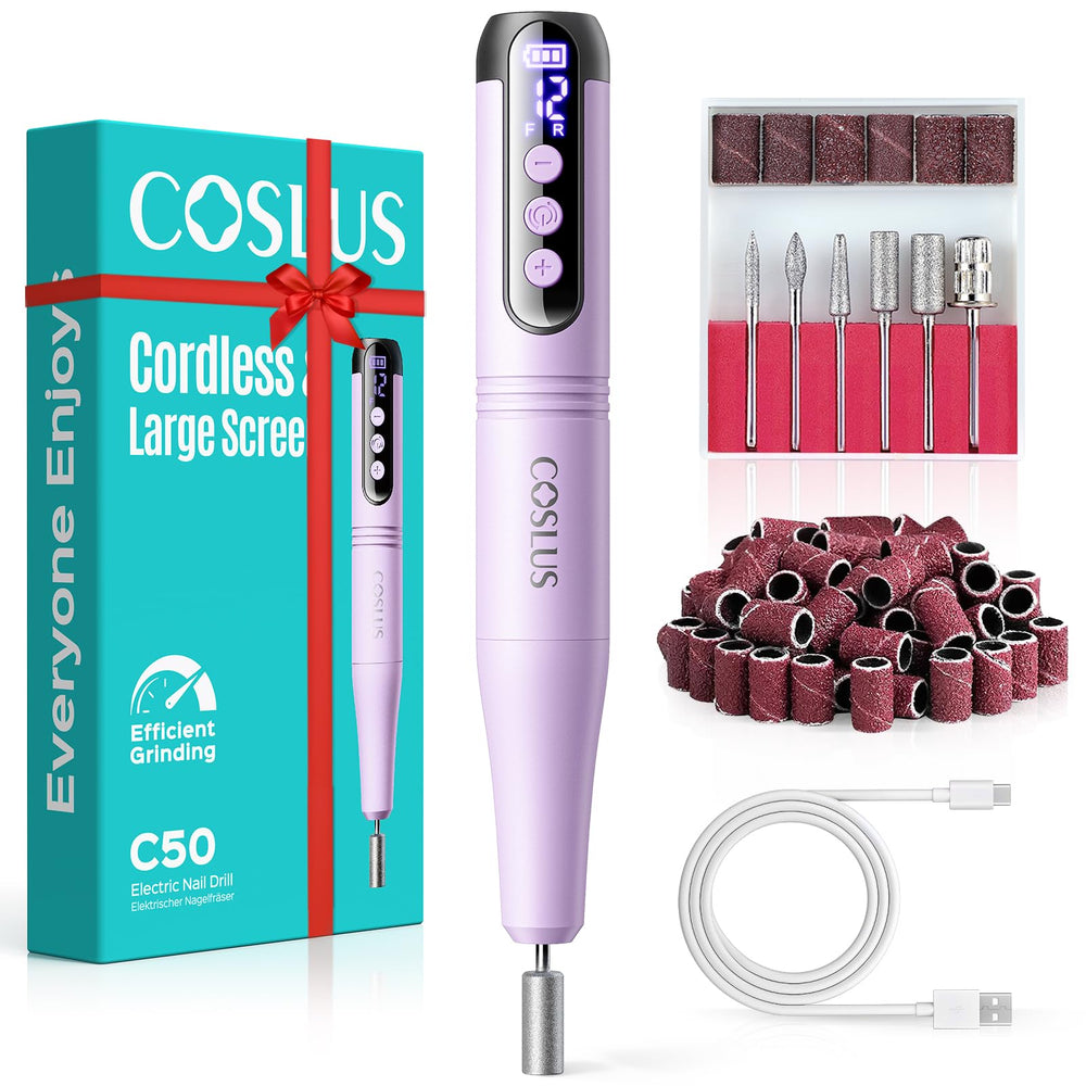 COSLUS C50 frontal del dispositivo mostrando diseño portátil y ergonomía