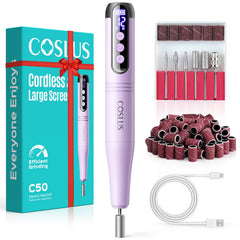 COSLUS C50 frontal del dispositivo mostrando diseño portátil y ergonomía