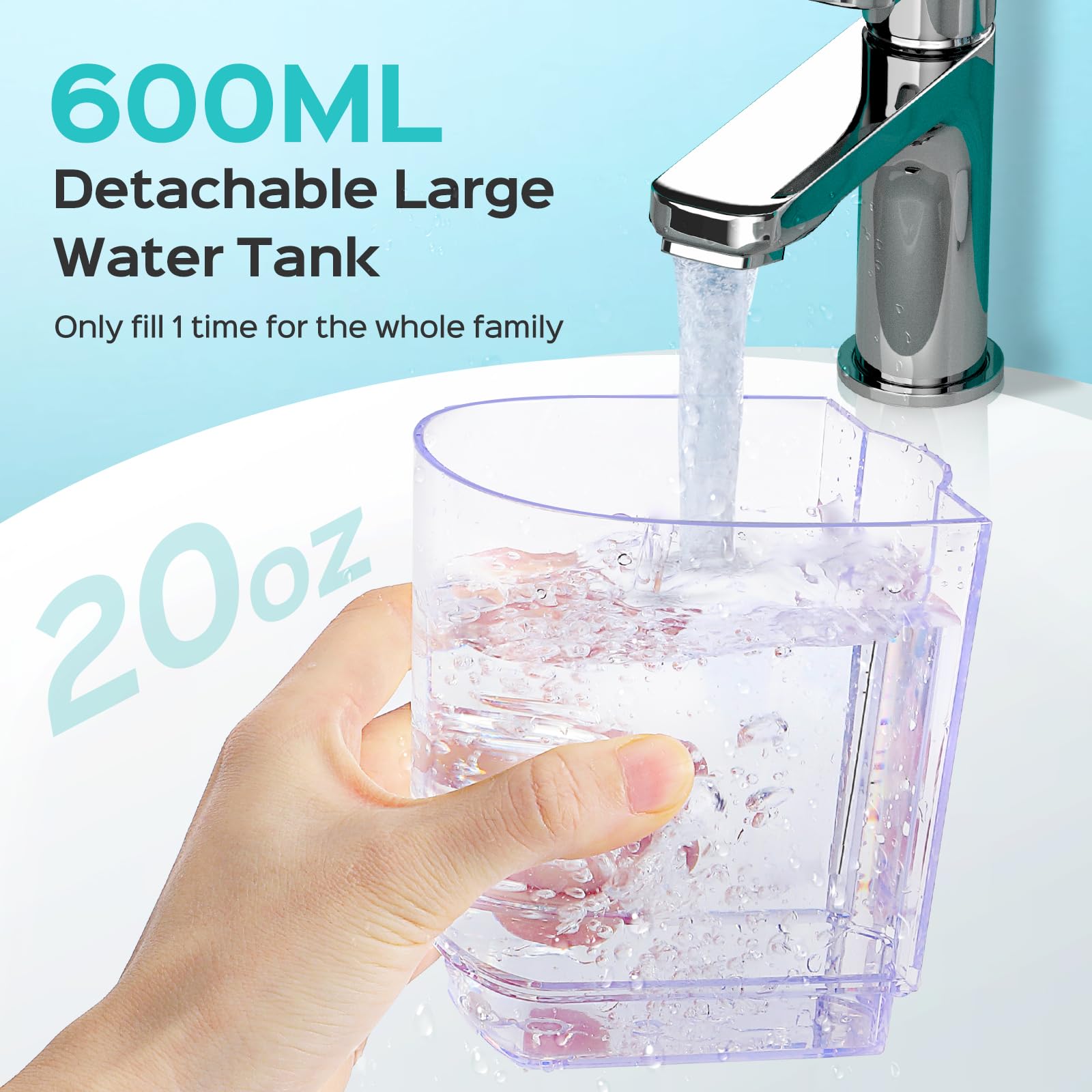 COSLUS E2 comparación de tamaño junto a un vaso, diseño compacto y práctico
