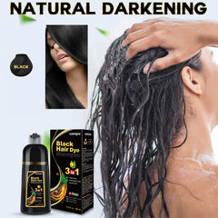 cosmpro textura espumosa con pigmentos negros que facilita cobertura de canas