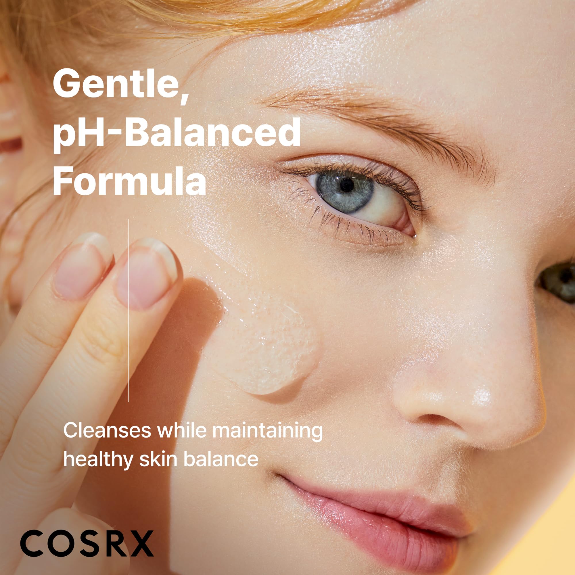 COSRX comparativa de tamaño del envase 150 ml para referencia visual