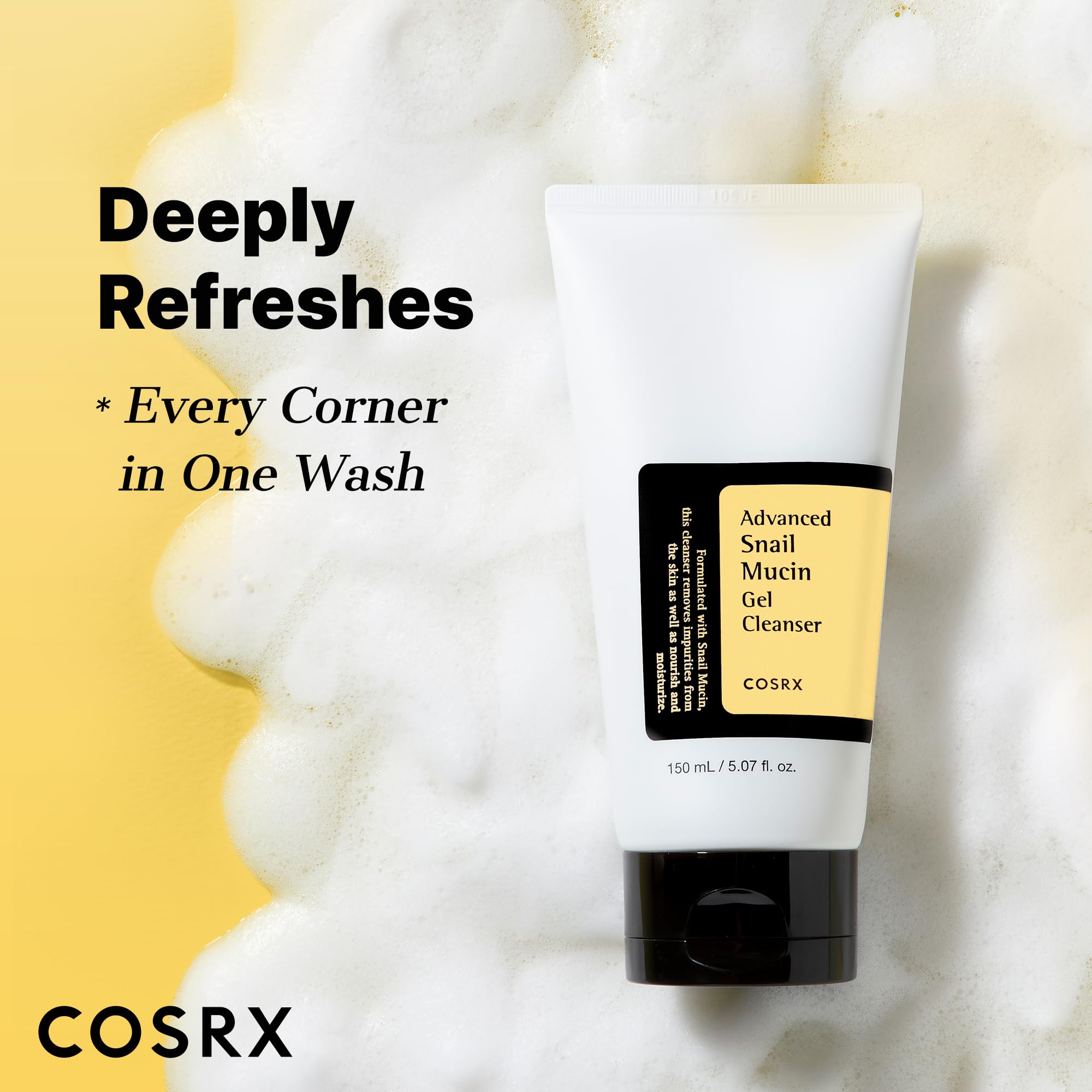 COSRX producto en uso en rutina facial diaria para piel calmada