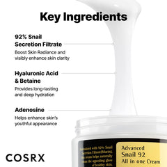 COSRX aplicación facial ilustrando uso cotidiano y mejora visible de hidratación