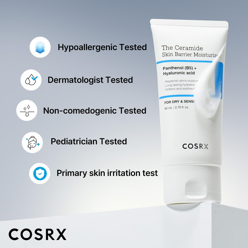 COSRX crema en una rutina matutina, prepara la piel para maquillaje